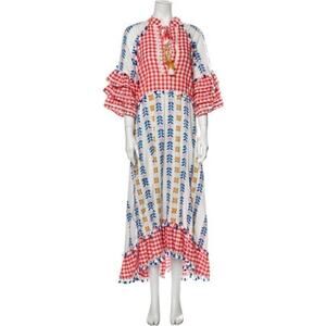 Dodo Bar Or Lola Printed Midi Length Dress - XS Multicolor